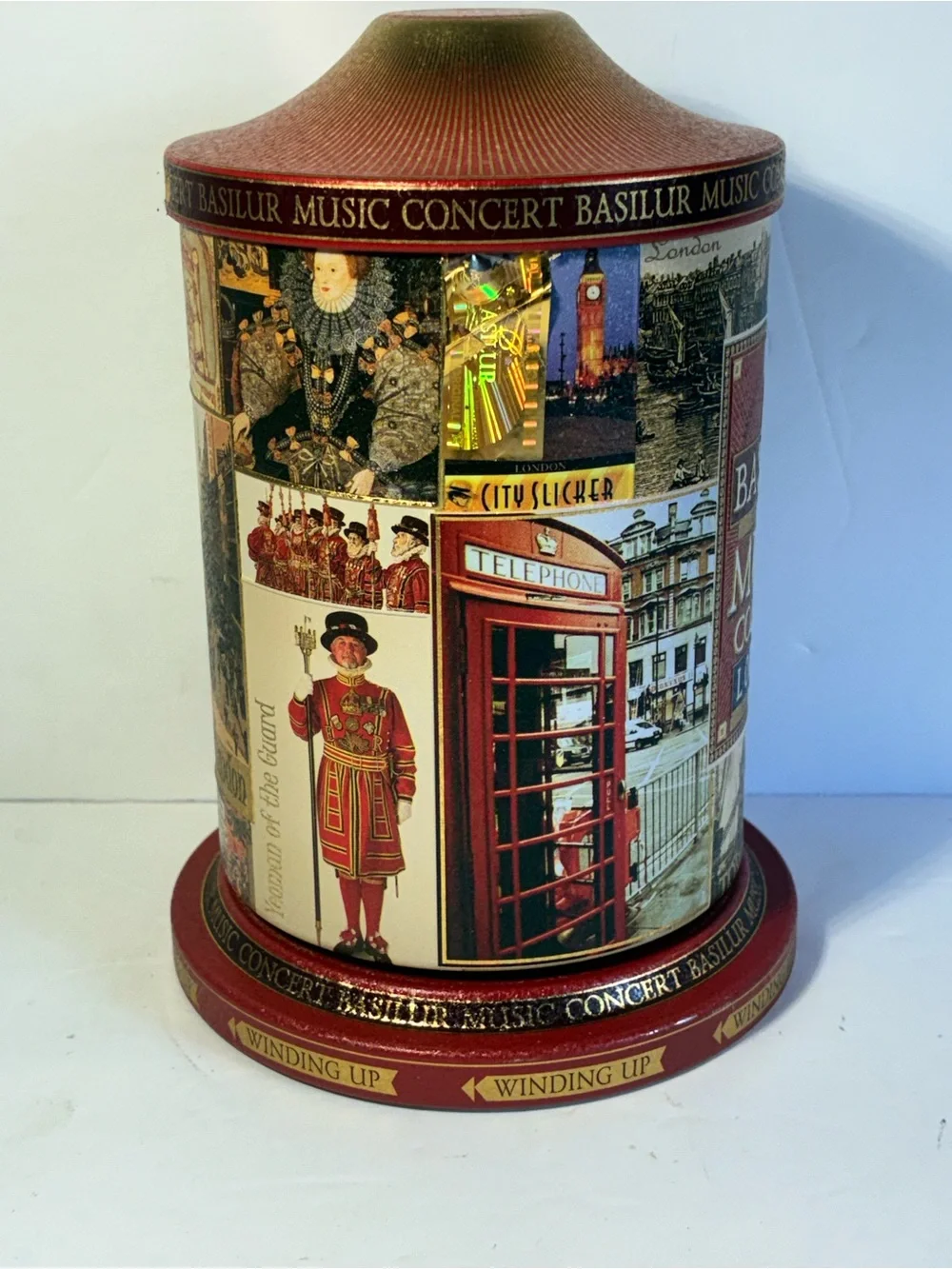 Basilur Music Concert London Musical Tea Tin Canister – Plays 